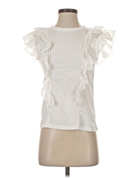 Veronica Beard Jeans Short Sleeve Blouse