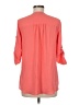 Alfani 100% Polyester Orange 3/4 Sleeve Blouse Size 6 (petite) - photo 2