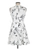 Chaps Graphic White Cocktail Dress Size 6 (petite) - photo 2