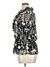 B-Design 100% Polyester Black Short Sleeve Blouse Size XL - photo 5