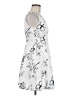 Chaps Graphic White Cocktail Dress Size 6 (petite) - photo 4