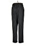 Pull&Bear Stripes Black Casual Pants Size M - photo 2
