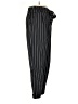 Pull&Bear Stripes Black Casual Pants Size M - photo 4