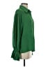 Stylewe 100% Polyester Green Long Sleeve Blouse Size S - photo 4