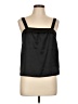 Kasper A.S.L. 100% Polyester Black Sleeveless Blouse Size 10 - photo 1