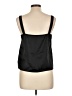 Kasper A.S.L. 100% Polyester Black Sleeveless Blouse Size 10 - photo 2