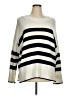 Sonoma Goods for Life Stripes Ivory Pullover Sweater Size 1X - photo 1