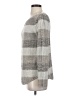 Jeanne Pierre 100% Cotton Plaid Gray Pullover Sweater Size S - photo 5
