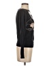 Ann Taylor Floral Black Pullover Sweater Size XS - photo 4