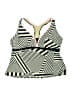 ZeroXposur Graphic Ivory Black Swimsuit Top Size 20W - photo 1