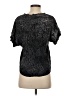 RIVER + SKY Black Short Sleeve Top Size S - photo 2