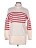 Vineyard Vines 100% Cashmere Stripes Ivory Cashmere Pullover Sweater Size L - photo 1