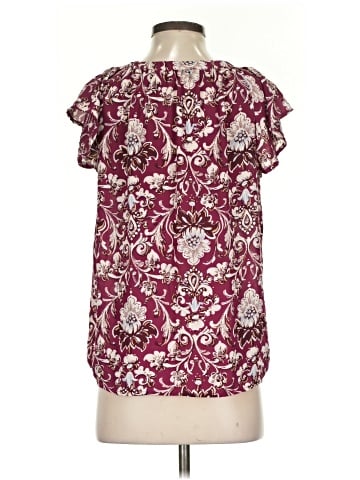 Ann Taylor LOFT Outlet Short Sleeve Blouse (view 2)