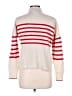 Vineyard Vines 100% Cashmere Stripes Ivory Cashmere Pullover Sweater Size L - photo 2