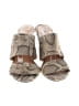 Corso Como Animal Print Tan Brown Wedges Size 9 1/2 - photo 2