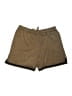 Ekouaer Chevron-herringbone Brown Athletic Shorts Size L - photo 2