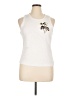 On 34th Ivory Sleeveless Top Size XL - photo 1