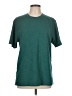Fabletics Solid Teal Short Sleeve T-Shirt Size L (estimated) - photo 1