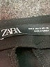 Zara Solid Black Shorts Size S - photo 3