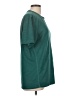 Fabletics Solid Teal Short Sleeve T-Shirt Size L (estimated) - photo 4