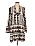 Unbranded Chevron-herringbone Tan Casual Dress Size L - photo 1