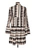 Unbranded Chevron-herringbone Tan Casual Dress Size L - photo 2