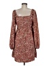 Very J Animal Print Brown Casual Dress Size M - photo 2