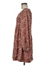 Very J Animal Print Brown Casual Dress Size M - photo 5