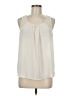 Pleione Ivory Sleeveless Blouse Size M - photo 1