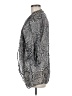Faded Glory 100% Polyester Silver Kimono Size M - photo 5