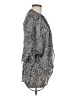 Faded Glory 100% Polyester Silver Kimono Size M - photo 4