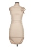 Shein Solid Tan Cocktail Dress Size L - photo 1