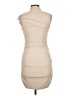 Shein Solid Tan Cocktail Dress Size L - photo 2