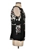 Milano 100% Polyester Black Sleeveless Blouse Size S - photo 4