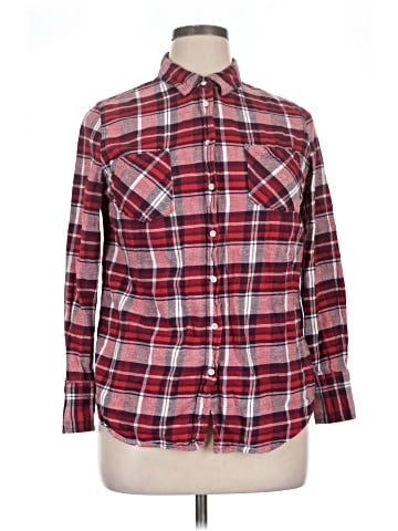 Merona Long Sleeve Button-Down Shirt (view 1)