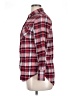 Merona 100% Cotton Plaid Red Long Sleeve Button-Down Shirt Size XL - photo 5