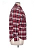 Merona 100% Cotton Plaid Red Long Sleeve Button-Down Shirt Size XL - photo 4