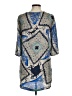 Zara Basic Blue 3/4 Sleeve Blouse Size M - photo 2