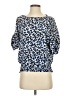 MICHAEL Michael Kors Blue 3/4 Sleeve Blouse Size S - photo 1