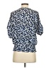 MICHAEL Michael Kors Blue 3/4 Sleeve Blouse Size S - photo 2