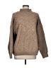 Calvin Klein Tweed Brown Turtleneck Sweater Size L - photo 1