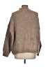 Calvin Klein Tweed Brown Turtleneck Sweater Size L - photo 2
