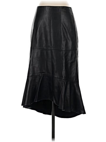 Alice + Olivia Leather Skirt (view 1)