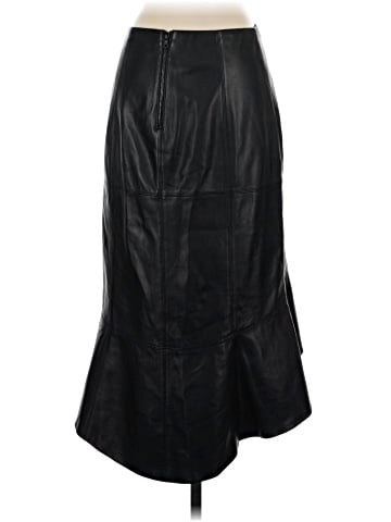Alice + Olivia Leather Skirt (view 2)