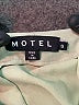Motel Solid Green Casual Skirt Size S - photo 4