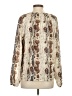 Grace 100% Polyester Ivory Long Sleeve Blouse Size S - photo 2