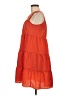 Unbranded 100% Polyester Orange Casual Dress Size M (estimated) - photo 5