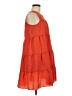 Unbranded 100% Polyester Orange Casual Dress Size M (estimated) - photo 4
