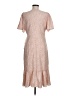 Shein 100% Polyester Tan Cocktail Dress Size 8 - 10 - photo 2