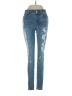 YMI Hearts Blue Jeans Size 3 - photo 1